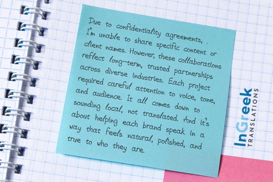InGreek Translations Clients, Zero Point - Creative Digital Studio